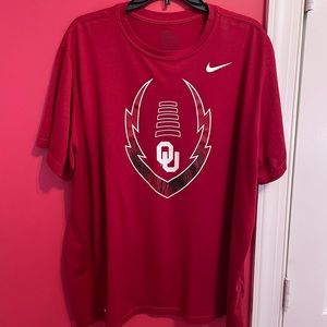 Nike Oklahoma Football Dri Fit Shirt